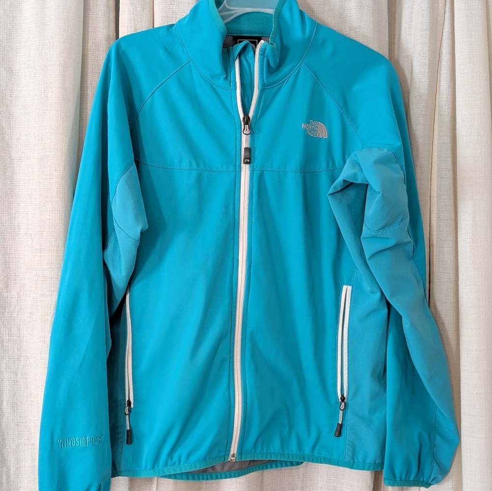 The North Face Turquoise Windproof Jacket - image 1